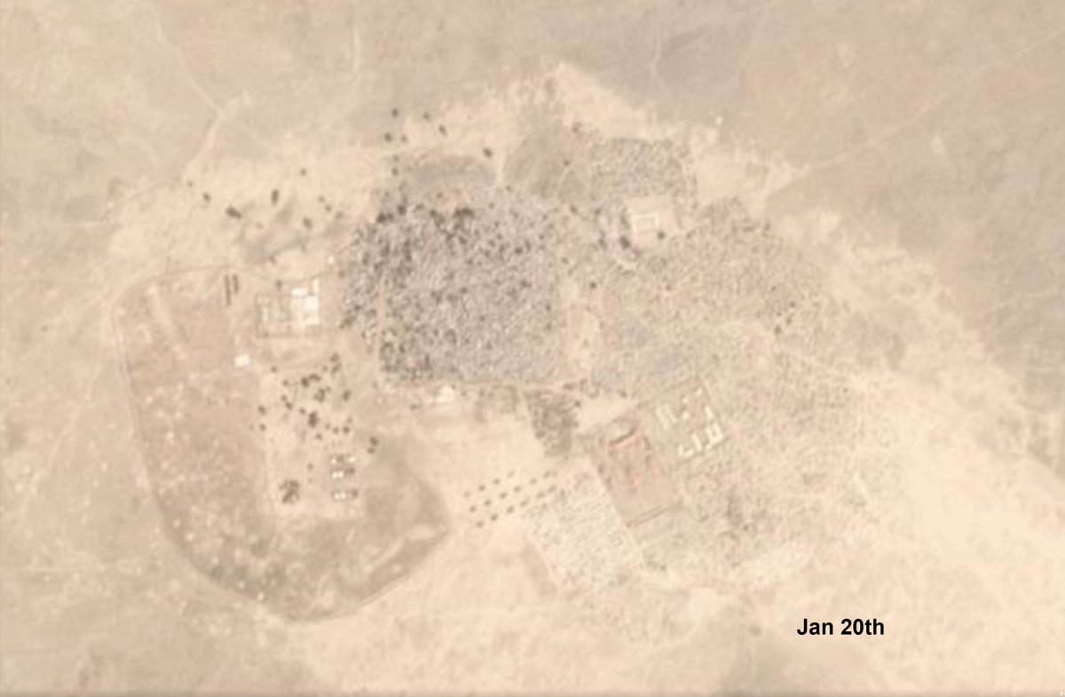The Nigerian town of Rann was overrun by Boko Haram (unsure if ISWA) in mid-Jan. Since Jan 27th over 35,000 indivduals have fled from the town across the border to Cameroon. These images from @PlanetLabs shows the extend of burning inside the town and an overlay of burnt areas.   