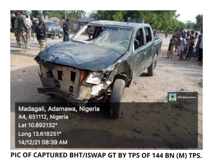 The frontline troops of the Nigerian army in the early hours today recorded success during a failed ISWAP militants attack in Sabon-Gari Adamawa Nigeria